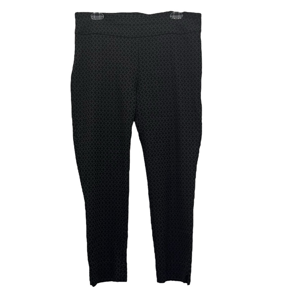 Zac & Rachel Sz 14 Diamond Pattern Stretchy Chic Leggings